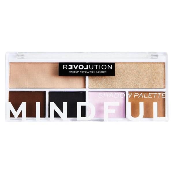 Revolution Палитра сенки за очи - Makeup Revolution Relove Color Play Love Mindful Shadow Palette, 1 бр