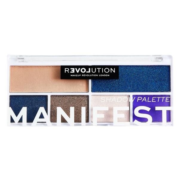 Revolution Палитра сенки за очи - Makeup Revolution Relove Color Play Manifest Shadow Palette, 1 бр