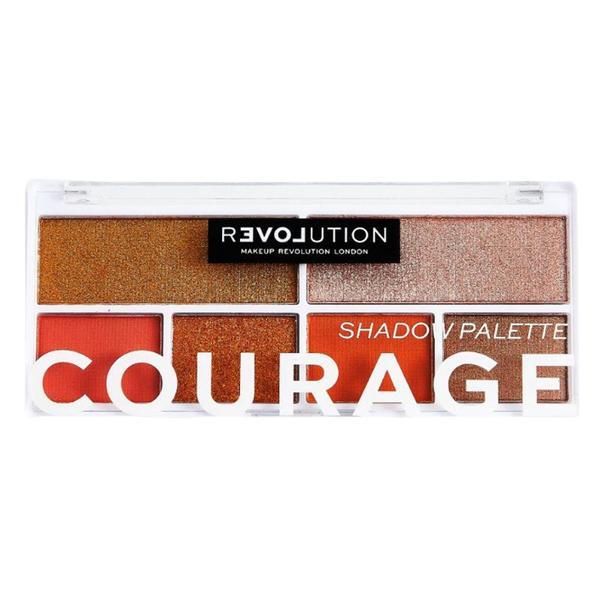 Revolution Палитра сенки за очи - Makeup Revolution Relove Colour Play Courage Shadow Palette, 1 бр