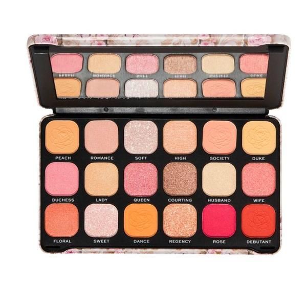 Makeup Revolution Палитра сенки за очи Revolution Forever Flawless Regal Romance Eyeshadow Palette, Makeup Revolution, 1 бр
