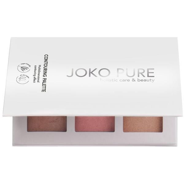 Joko Палитра за контуриране на лицето - Joko Pure Holistic Care &amp; Beauty Contouring Palette, нюанс 02, 6 гр