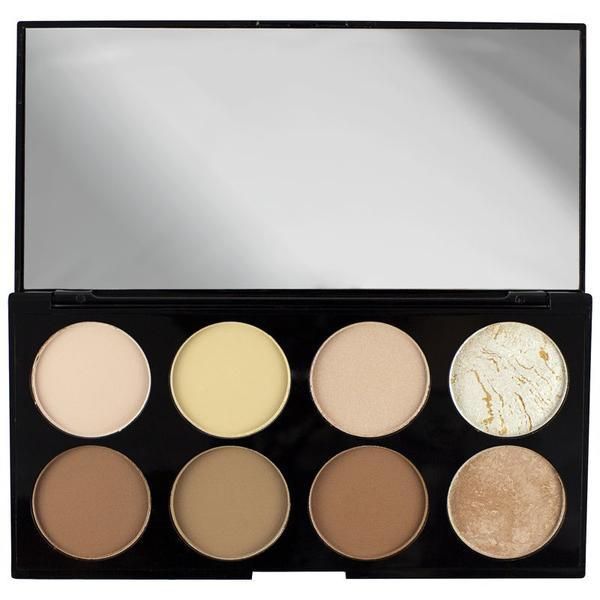 Makeup Revolution Палитра за контуриране на лицето Makeup Revolution Ultra Contour Palette, 1 бр