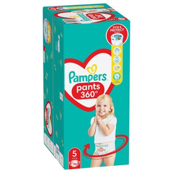 Pampers Памперси гащички - Pampers Pants Active Baby, размер 5 (12-17 кг), 96 бр