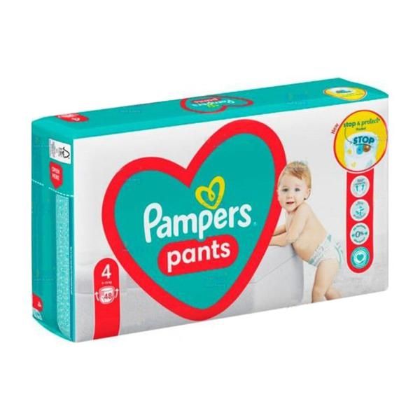 Pampers Памперси - Pampers Pants Active Baby, размер 4 (9-15 кг), 48 бр