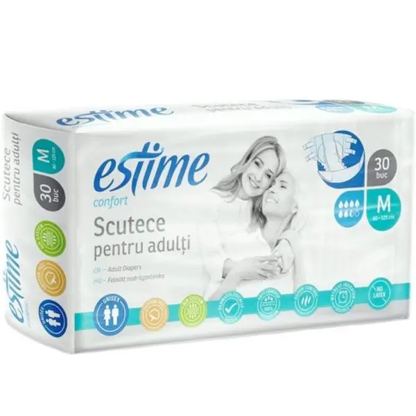 Estime Памперси за възрастни - Estime Confort, размер M, 30 бр