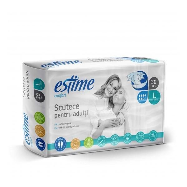 Estime Памперси за възрастни, размер L Estime Confor 30 бр