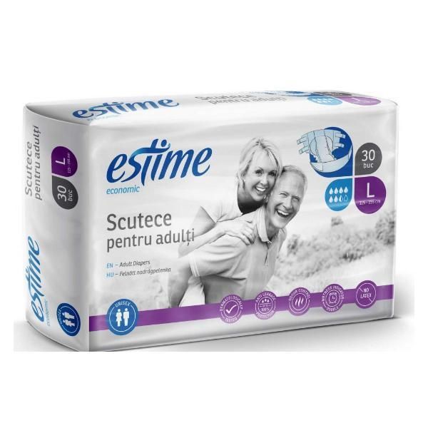 Estime Памперси за възрастни, размер L, Estime Economic, 30 бр