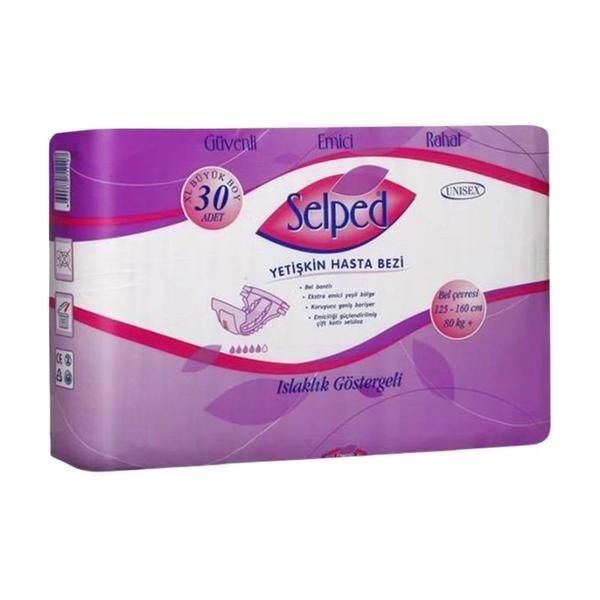 Paksel Памперси за възрастни - Selped Adult Diaper, Paksel, размер XL, 30 бр