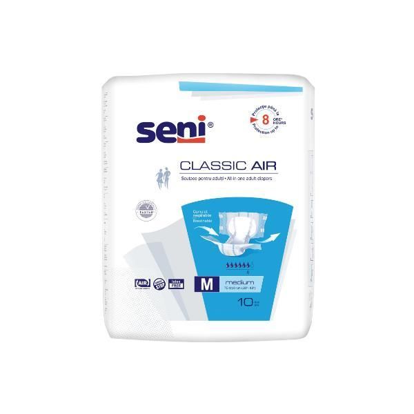 Seni Памперси за възрастни Seni Classic Air Breasts, Medium, 10 бр
