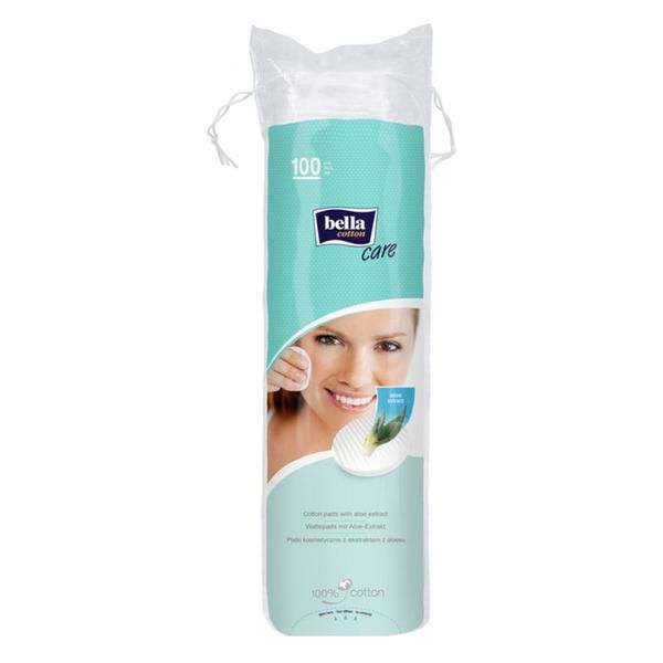 Bella Памучни тампони 100% Cotton Care с екстракт от алое вера Bella Cotton Care, 100 бр
