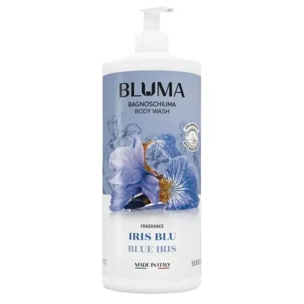 Bluma Парфюмен душ гел Blue Iris - Bluma Body Wash Blue Iris, 1000 мл