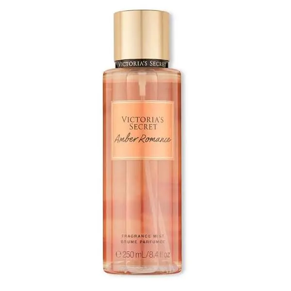 Victoria's Secret Парфюмен спрей за тяло - Victoria's Secret Amber Romance Fragrance Mist, 250мл