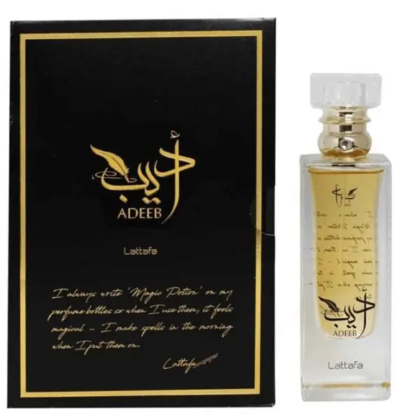 Lattafa Парфюмна вода Unisex  Lattafa Perfumes EDP Adeeb, 80 мл