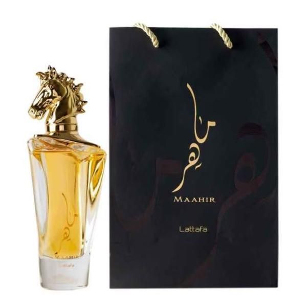 Lattafa Парфюмна вода Unisex - Lattafa Perfumes EDP Maahir, 100 мл