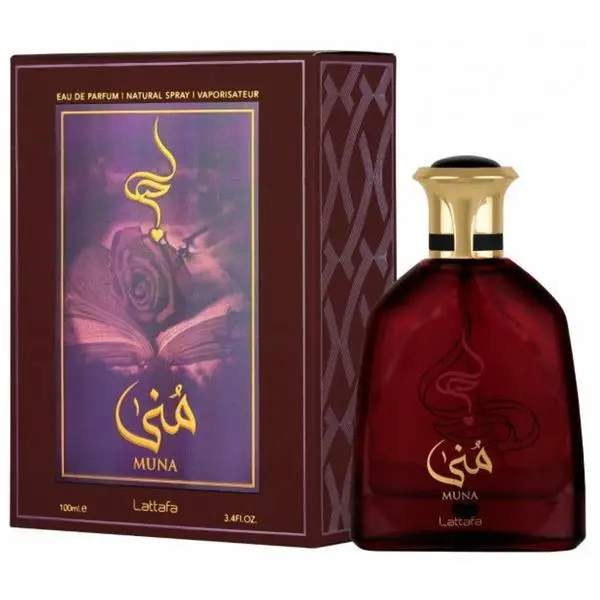 Lattafa Парфюмна вода Unisex - Lattafa Perfumes EDP Muna, 100 мл