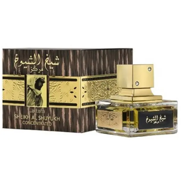 Lattafa Парфюмна вода Unisex - Lattafa Perfumes EDP Sheikh Al Shuyukh (концентриран), 100 мл
