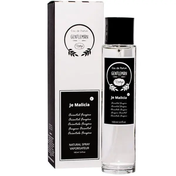 VINTAGE Парфюмна вода за мъже - Eau de Parfum Gentleman Vintage Je Malicia 06, 100 мл