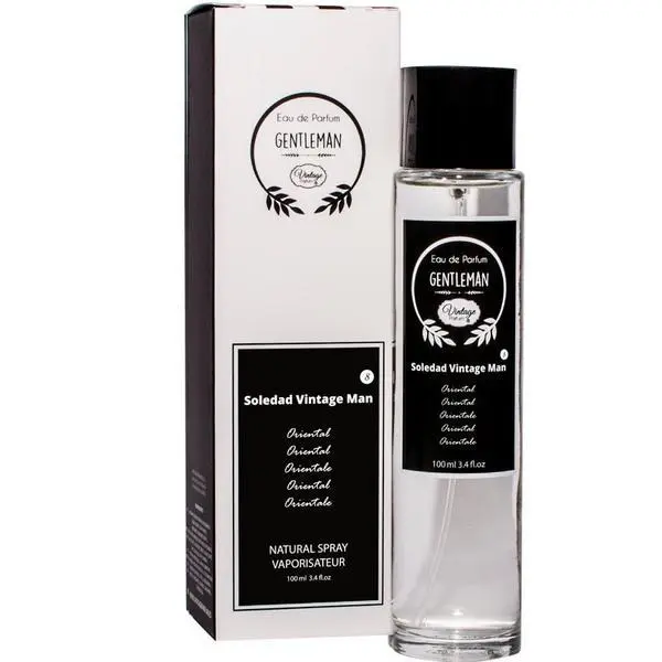 VINTAGE Парфюмна вода за мъже - Eau de Parfum Gentleman Vintage Soledad Vintage Man 08, 100 мл