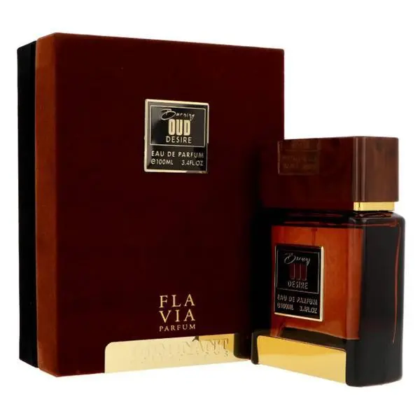Flavia Парфюмна вода за мъже - Flavia Burning Oud Desire Eau de Parfum, 100 мл