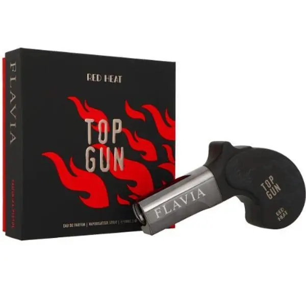Flavia Парфюмна вода за мъже - Flavia Top Gun Red Heat, 100 мл
