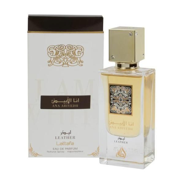 Lattafa Парфюмна вода за мъже - Lattafa Perfumes EDP Ana Abiyedh Leather, 60 мл