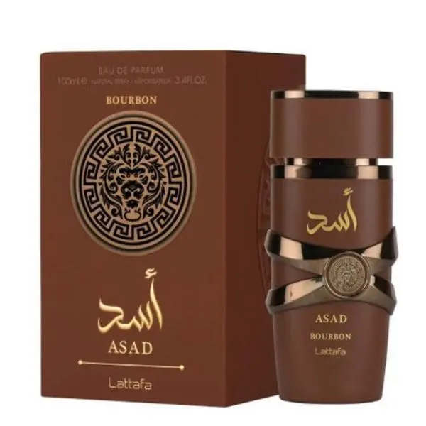 Lattafa Парфюмна вода за мъже - Lattafa Perfumes EDP Asad Bourbon, 100 мл