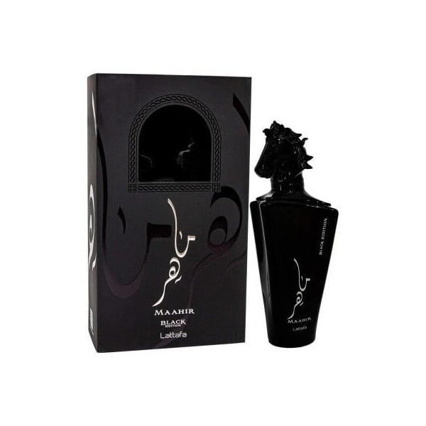 Lattafa Парфюмна вода за мъже - Lattafa Perfumes EDP Maahir Black Edition, 100 мл