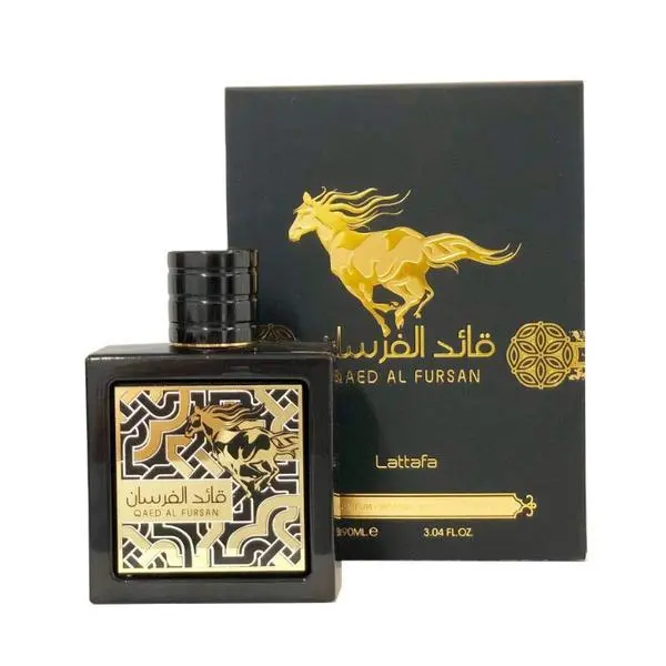 Lattafa Парфюмна вода за мъже - Lattafa Perfumes EDP Qaed al Fursan, 90 мл
