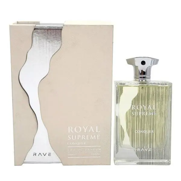 Lattafa Парфюмна вода за мъже - Lattafa Perfumes EDP Rave Royal Supreme Conquer, 100 мл