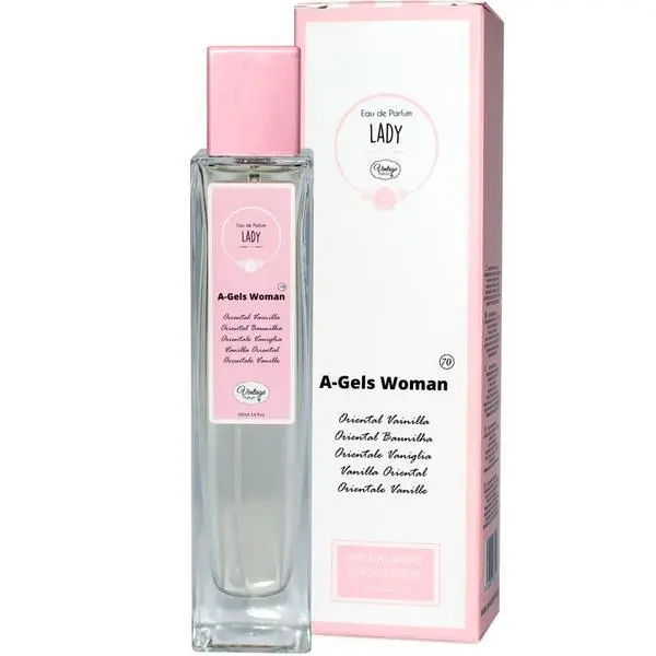 VINTAGE Парфюмна вода за жени - Eau de Parfum Lady Vintage A Gels Woman Oriental Vainilla 70, 100 мл