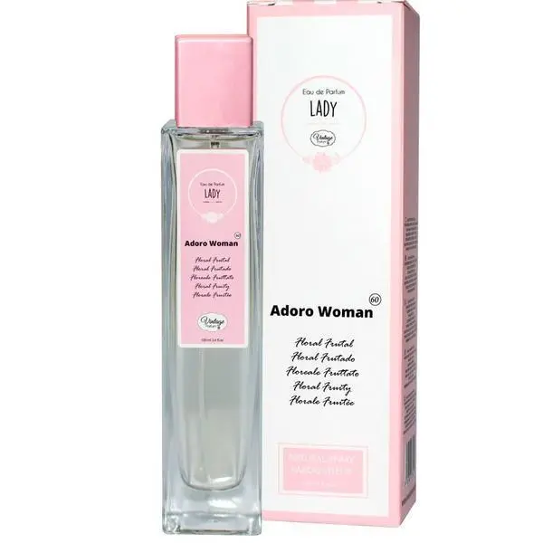 VINTAGE Парфюмна вода за жени - Eau de Parfum Lady Vintage Adoro Woman 60, 100 мл