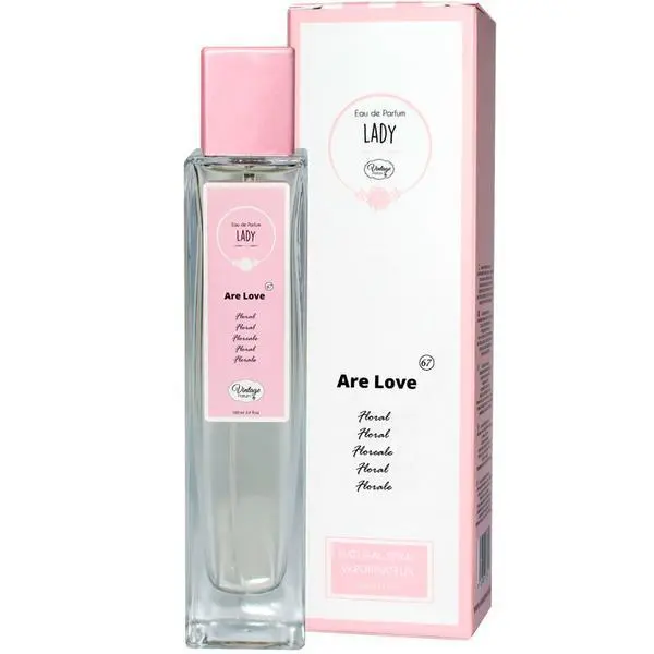 VINTAGE Парфюмна вода за жени - Eau de Parfum Lady Vintage Are Love Floral 67, 100 мл
