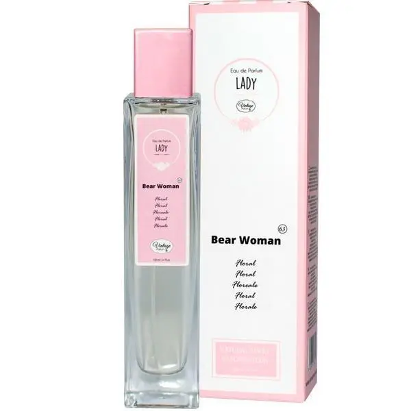VINTAGE Парфюмна вода за жени - Eau de Parfum Lady Vintage Bear Woman 63, 100 мл