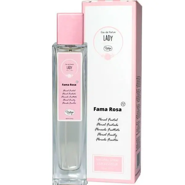 VINTAGE Парфюмна вода за жени - Eau de Parfum Lady Vintage Fama Rosa 72, 100 мл