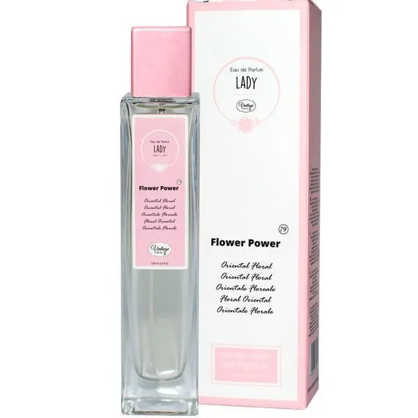 VINTAGE Парфюмна вода за жени - Eau de Parfum Lady Vintage Flower Power 79, 100 мл