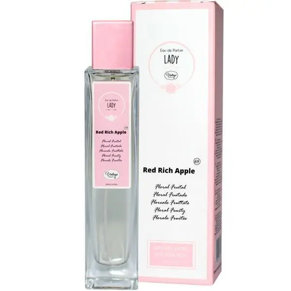 VINTAGE Парфюмна вода за жени - Eau de Parfum Lady Vintage Red Rich Apple Floral 69, 100 мл