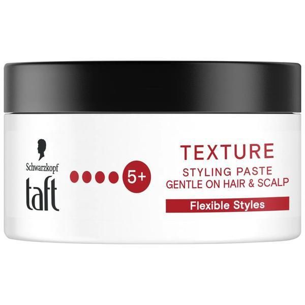 Taft Паста за оформяне на коса - Schwarzkopf Taft Texture Styling Paste Flexible Styles Hold 5+, 100 мл