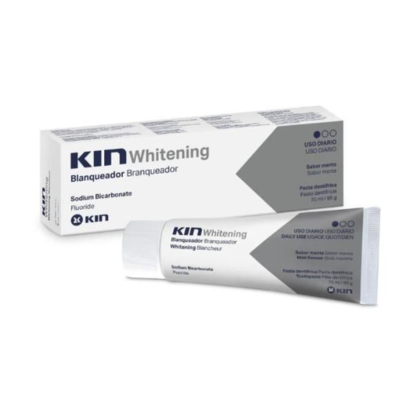 Kin Паста за прогресивно избелване - Kin Whitening, 75 мл