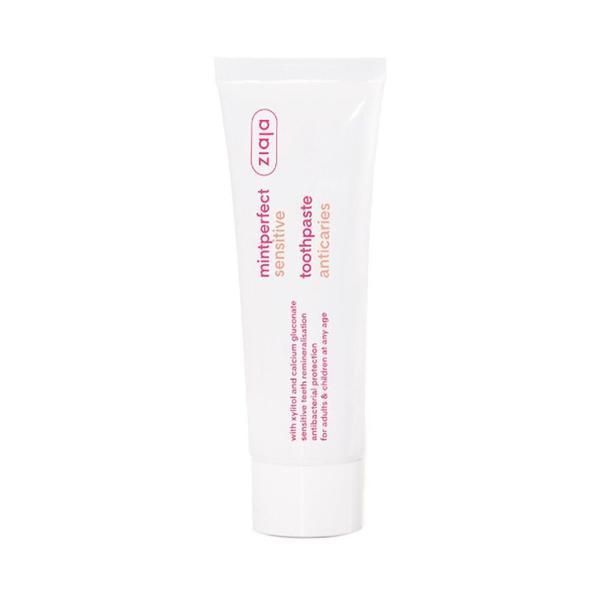 Ziaja Паста за зъби Anticaries - Ziaja Mintperfect Sensitive Toothpaste Anticaries, 75 мл