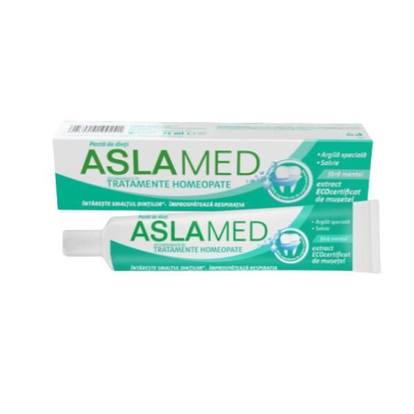 Farmec Паста за зъби Aslamed Homeopathic Treatments, 75 мл