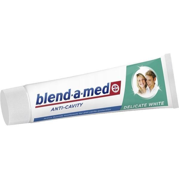 Blend-a-Med Паста за зъби - Blend-a-Med Anti-Cavity Delicate White, 75 мл