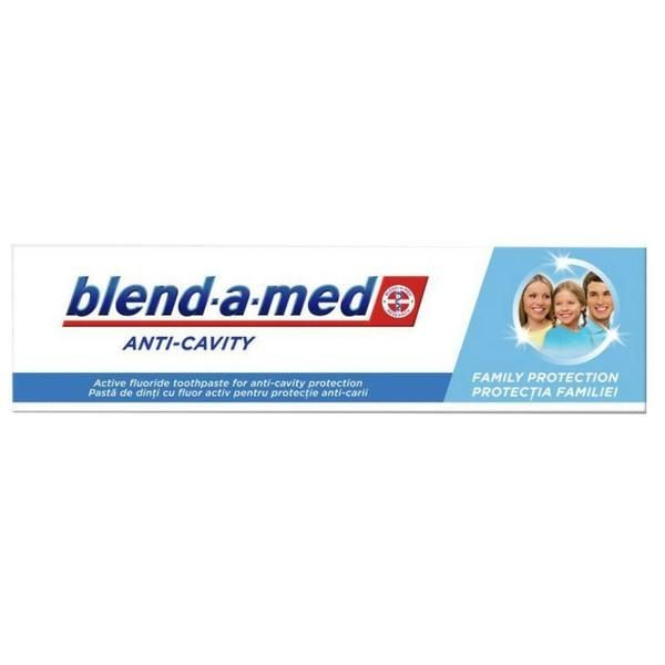 Blend-a-Med Паста за зъби - Blend-a-Med Anti-Cavity Family Protection, 75 мл