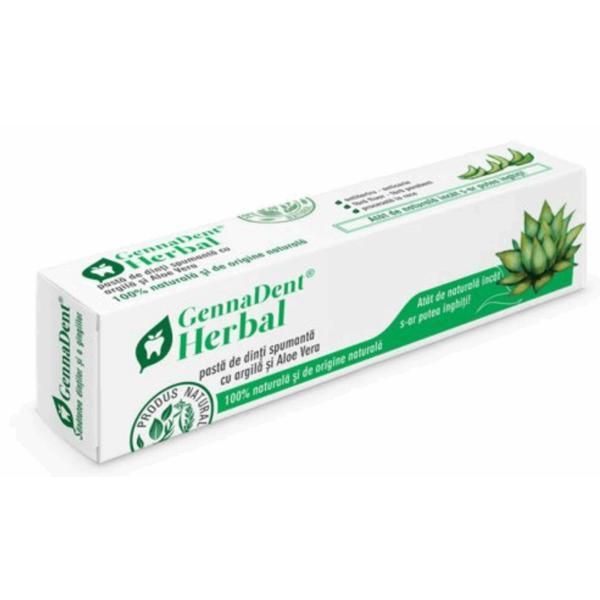 Gennadent Паста за зъби Herbal Gennadent, 80 мл