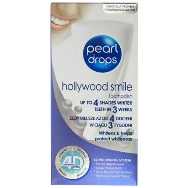 Pearl Drops Паста за зъби Hollywood Smile Pearl Drops, 50 мл