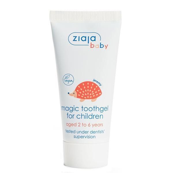 Ziaja Паста за зъби Magic Fluoride, 2-6 години - Ziaja Baby Magic Toothgel For Children, 50 мл