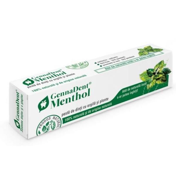 Gennadent Паста за зъби Menthol Gennadent, 50 мл