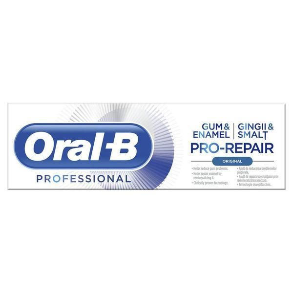 Oral-B Паста за зъби - Oral-B Professional Gum &amp; Enamel Pro-Repair, 75 мл