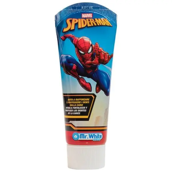 Mr. White Паста за зъби Spiderman за деца Mr. White - Marvel, Rolly Brush S.R.L., 75 мл