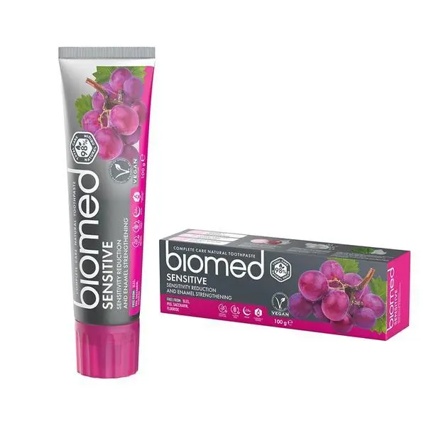 Biomed Паста за зъби за чувствителни зъби - Biomed Sensitive Sensitivity Reduction and Enamel Strengthing Toothpaste, 100 гp