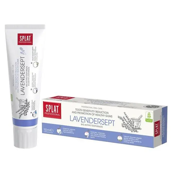 Splat Паста за зъби за чувствителни зъби - Splat Professional Lavendersept Bio-Active Toothpaste, 100 мл